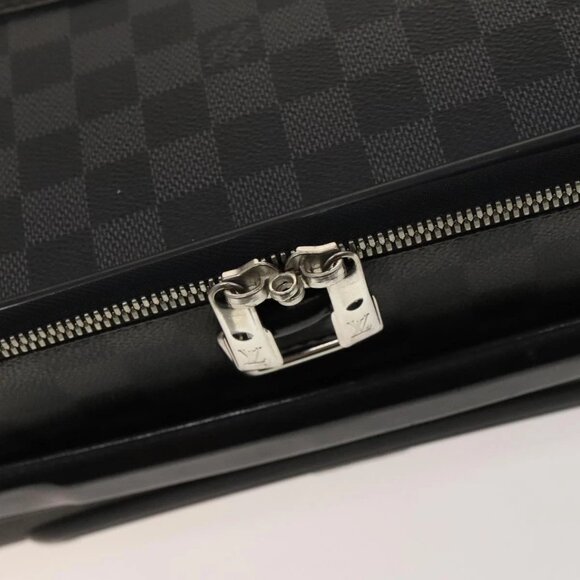 LOUIS VUITTON Damier Graphite Pegas 55 suitcase N23300 LV Auth 123620 - Picture 10 of 16